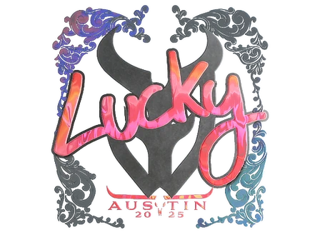 Sticker | Lucky (Holo) | Austin 2025 image