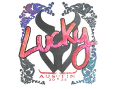 Sticker | Lucky (Holo) | Austin 2025 image