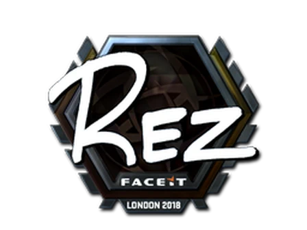 Sticker | REZ (Foil) | London 2018 image