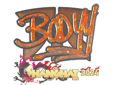 Sticker | bodyy (Glitter) | Shanghai 2024 image