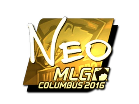 Sticker | NEO (Gold) | MLG Columbus 2016 image