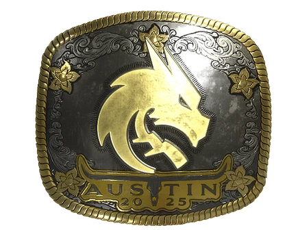 Sticker | Team Spirit (Gold) | Austin 2025 image