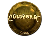 Sticker | coldzera (Gold) | Katowice 2019 image