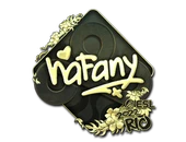 Sticker | nafany (Gold) | Rio 2022 image
