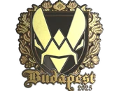 Sticker | Vitality (Gold) | Budapest 2025 image