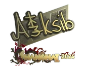 Sticker | Aleksib (Gold) | Shanghai 2024 image