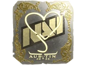 Sticker | jL (Gold) | Austin 2025 image