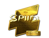 Sticker | Spiidi (Gold) | Atlanta 2017 image
