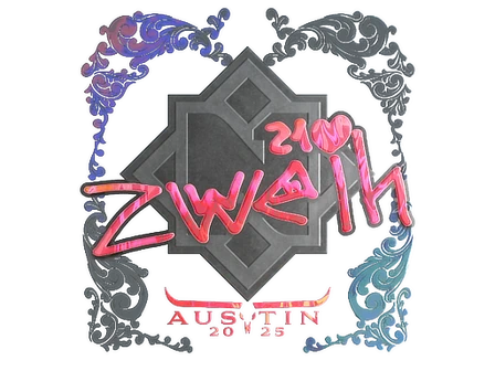Sticker | zweih (Holo) | Austin 2025 image