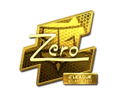 Sticker | Zero (Gold) | Atlanta 2017 image