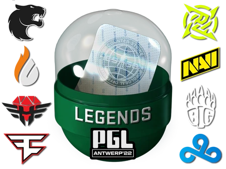 Antwerp 2022 Legends Sticker Capsule image