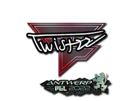 Sticker | Twistzz (Glitter) | Antwerp 2022 image