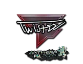 Sticker | Twistzz (Glitter) | Antwerp 2022 image