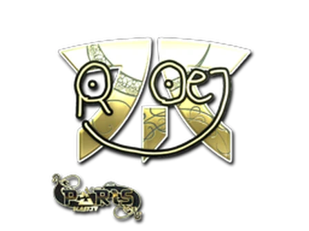 Sticker | roeJ (Gold) | Paris 2023 image