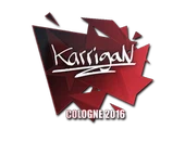 Sticker | karrigan | Cologne 2016 image