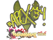 Sticker | apEX (Glitter) | Shanghai 2024 image