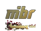 Sticker | MIBR (Gold) | Shanghai 2024 image