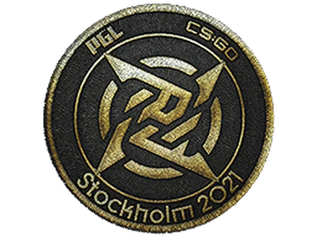 Patch | Ninjas in Pyjamas (Gold) | Stockholm 2021 image