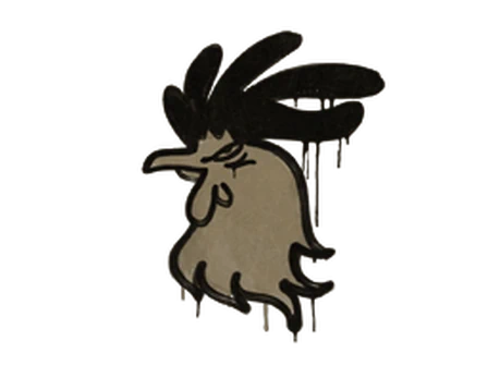 Sealed Graffiti | Cocky (Dust Brown) image