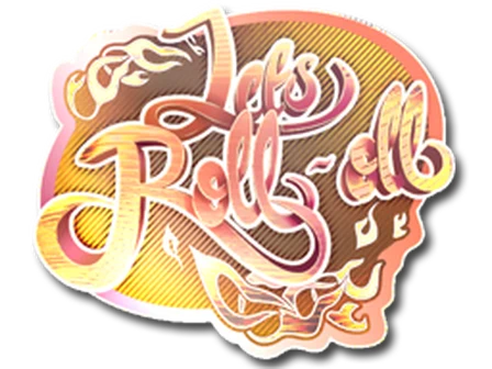 Sticker | Let's Roll-oll (Holo) image