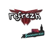 Sticker | refrezh | Stockholm 2021 image