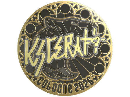Sticker | KSCERATO (Gold) | Cologne 2026 image