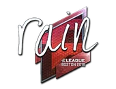 Sticker | rain (Foil) | Boston 2018 image