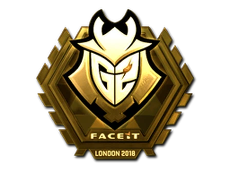 Sticker | G2 Esports (Gold) | London 2018 image