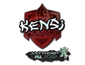 Sticker | KENSi (Glitter) | Antwerp 2022 image