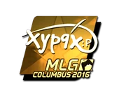 Sticker | Xyp9x (Gold) | MLG Columbus 2016 image