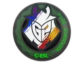 Sticker | G2 Esports (Holo) | Katowice 2019 image