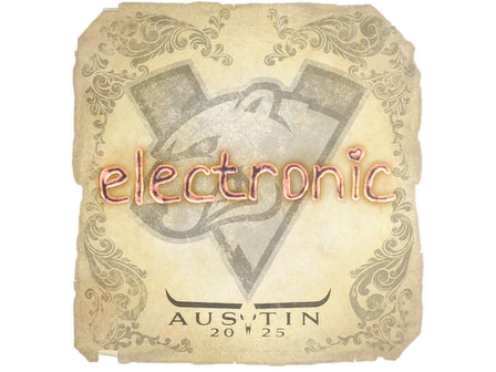 Sticker | electronic | Austin 2025 image