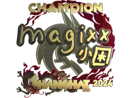 Sticker | magixx (Gold, Champion) | Shanghai 2024 image