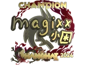 Sticker | magixx (Gold, Champion) | Shanghai 2024 image