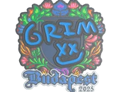 Sticker | Grim (Embroidered) | Budapest 2025 image