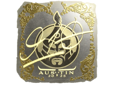 Sticker | 910 (Gold) | Austin 2025 image