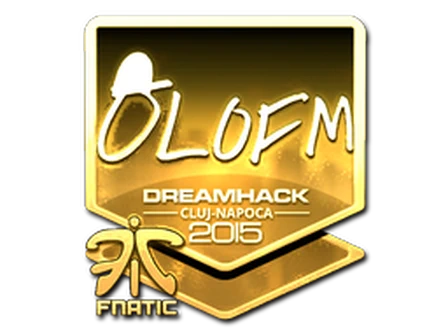 Sticker | olofmeister (Gold) | Cluj-Napoca 2015 image