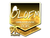 Sticker | olofmeister (Gold) | Cluj-Napoca 2015 image