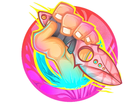 Sticker | Skelly Stabby image