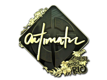 Sticker | autimatic (Gold) | Rio 2022 image