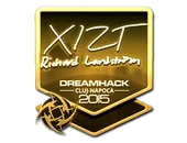 Sticker | Xizt (Gold) | Cluj-Napoca 2015 image