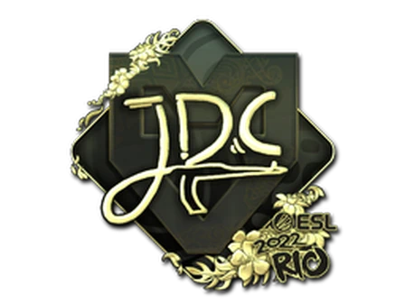 Sticker | JDC (Gold) | Rio 2022 image