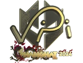 Sticker | VINI (Gold) | Shanghai 2024 image