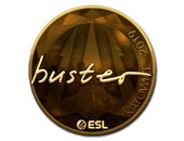 Sticker | buster (Gold) | Katowice 2019 image
