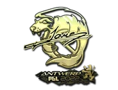 Sticker | Jame (Gold) | Antwerp 2022 image