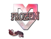 Sticker | frozen (Holo) | Paris 2023 image