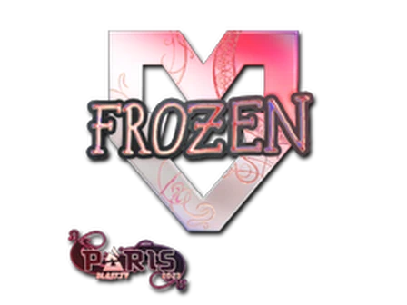 Sticker | frozen (Holo) | Paris 2023 image