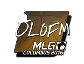 Sticker | olofmeister | MLG Columbus 2016 image