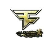 Sticker | FaZe Clan (Gold) | Antwerp 2022 image