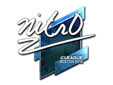Sticker | nitr0 (Foil) | Boston 2018 image